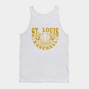 Vintage Retro St. Louis Cardinals Baseball Tank Top